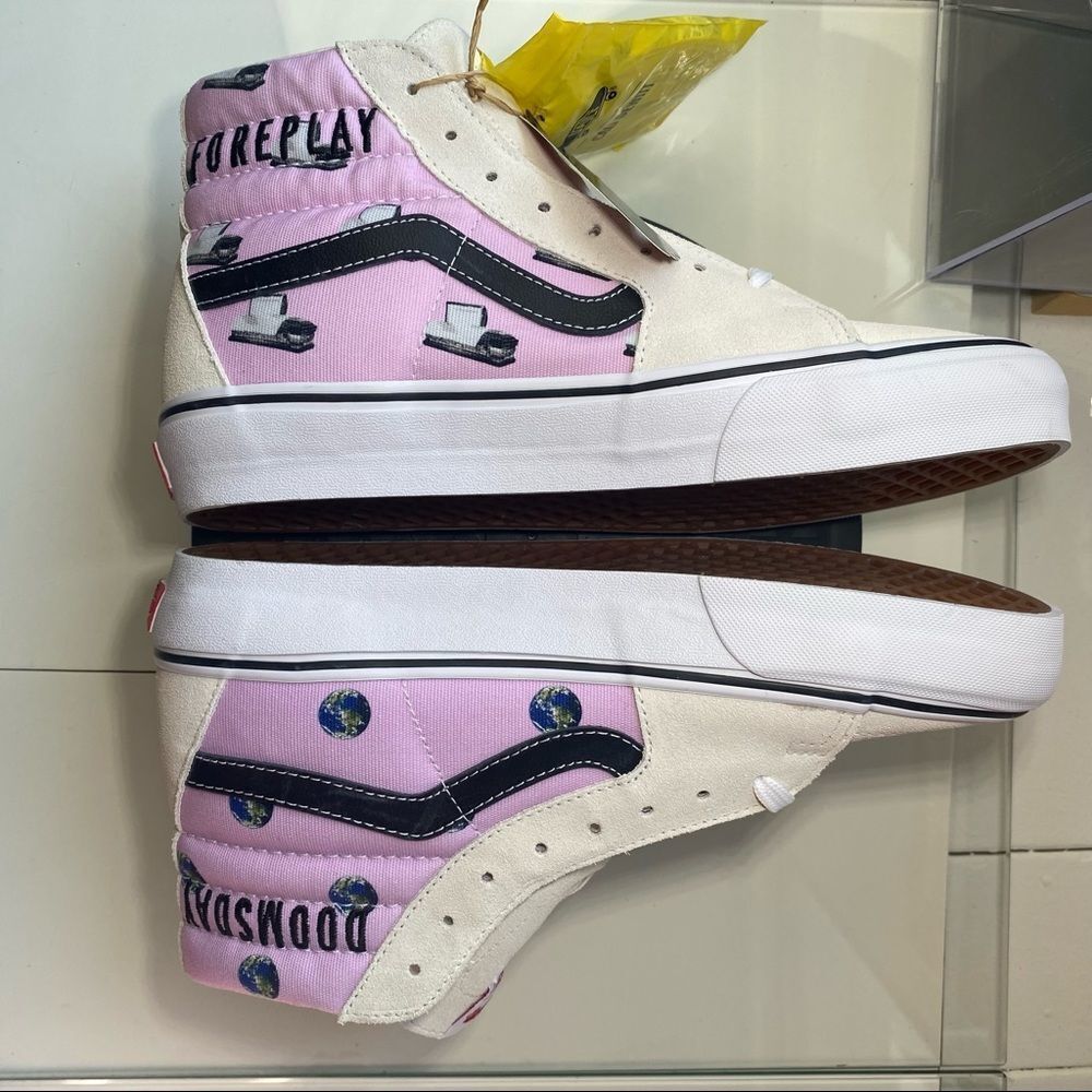 🆕 Vans	Cali Thornhill Dewitt Vault Sk8-Hi LX 'Pink Doomsday Foreplay' - Mens 9 - Picture 9 of 12